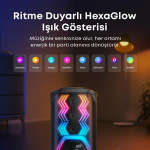 ANKER SOUNDCORE RAVE 3S AI KARAOKE BLUETOOTH HOPARLÖR