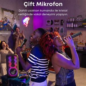 ANKER SOUNDCORE RAVE 3S AI KARAOKE BLUETOOTH HOPARLÖR