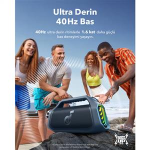 ANKER SOUNDCORE BOOM 2 PLUS BLUETOOTH HOPARLÖR - MAVİ