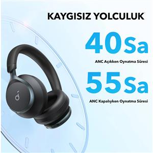 Anker Soundcore Space One Kulak Üstü Bluetooth Kulaklık - Pembe