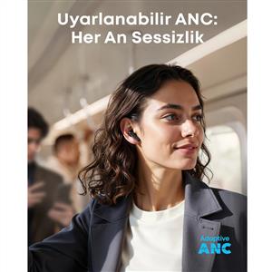 Anker Soundcore P41i Dahili Powerbank Özellikli TWS Kulaklık - Siyah