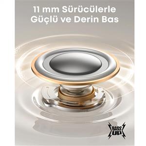 Anker Soundcore P41i Dahili Powerbank Özellikli TWS Kulaklık - Siyah