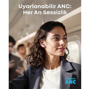 Anker Soundcore P41i Dahili Powerbank Özellikli TWS Kulaklık - Beyaz