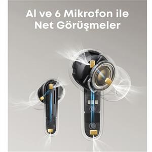 Anker Soundcore P41i Dahili Powerbank Özellikli TWS Kulaklık - Beyaz
