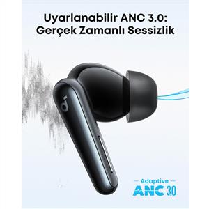 Anker Soundcore Liberty 5 TWS Dolby Audio ANC Bluetooth Kulaklık - Siyah
