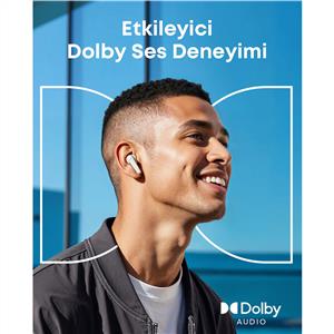 Anker Soundcore Liberty 5 TWS Dolby Audio ANC Bluetooth Kulaklık - Beyaz