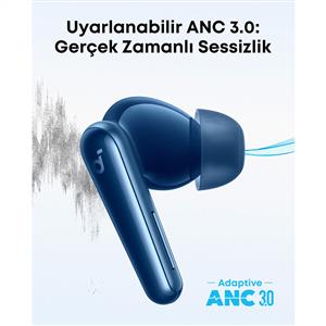 Anker Soundcore Liberty 5 TWS Dolby Audio ANC Bluetooth Kulaklık - Mavi