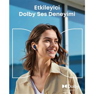 Anker Soundcore Liberty 5 TWS Dolby Audio ANC Bluetooth Kulaklık - Mavi