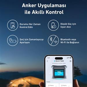 Anker SOLIX F1500 PowerHouse 1536 Wh 1800 W Taşınabilir Güç Kaynağı