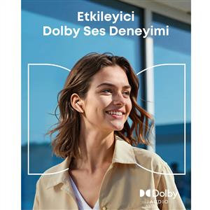 Anker Soundcore Liberty 5 TWS Dolby Audio ANC Bluetooth Kulaklık - Pembe
