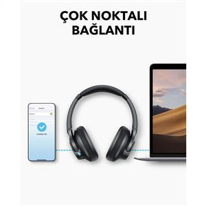 Anker Soundcore Q11i Kulak Üstü Bluetooth Kulaklık - Siyah