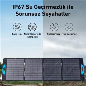 Anker SOLIX PS200 Çift Yönlü Solar Panel - AS320