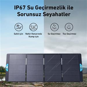 Anker SOLIX PS400 Çift Yönlü Solar Panel - AS340