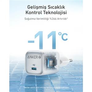 ANKER Charger 20W 1C Şarj Cihazı - Beyaz