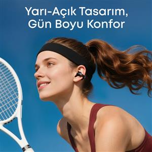Anker SoundCore C50i TWS Siyah Open Ear Bluetooth Kulaklık Siyah