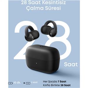 Anker SoundCore C50i TWS Siyah Open Ear Bluetooth Kulaklık Siyah