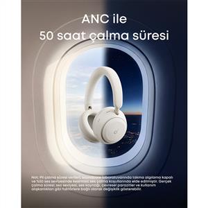 Anker Soundcore Space 2 Kulak Üstü Bluetooth Kulaklık ANC - Beyaz
