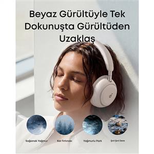 Anker Soundcore Space 2 Kulak Üstü Bluetooth Kulaklık ANC - Beyaz