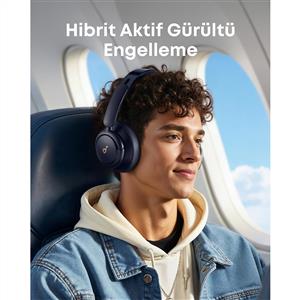 Anker SoundCore Life Q30 Kulak Üstü Bluetooth Kulaklık - Mavi