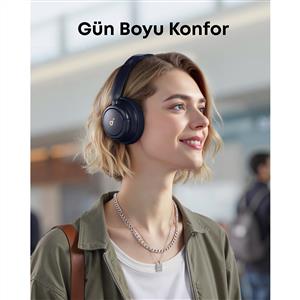 Anker SoundCore Life Q30 Kulak Üstü Bluetooth Kulaklık - Mavi