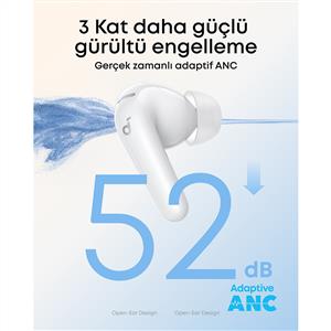 Anker Soundcore R60i NC Kablosuz Bluetooth Kulaklık - Beyaz