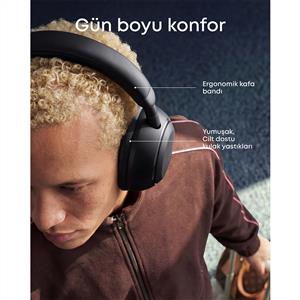Anker Soundcore Space 2 Kulak Üstü Bluetooth Kulaklık - Siyah