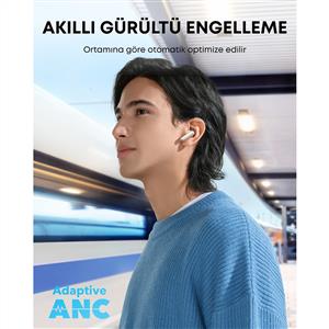 Anker Soundcore P40i Akıllı Gürültü Engelleme Kulak İçi Bluetooth Kulaklık - Beyaz
