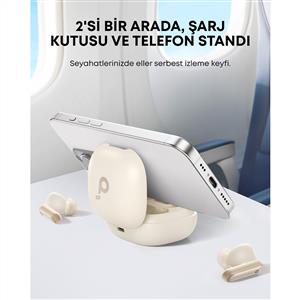 Anker Soundcore P40i Akıllı Gürültü Engelleme Kulak İçi Bluetooth Kulaklık - Beyaz
