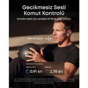 Anker SoundCore Liberty 5 Pro ANC TWS  Kulak İçi Bluetooth Kulaklık - Mavi