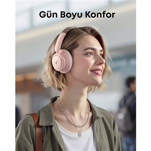 Anker SoundCore Life Q30 Kulak Üstü Bluetooth Kulaklık- Pembe