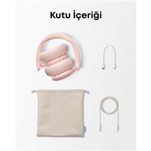 Anker SoundCore Life Q30 Kulak Üstü Bluetooth Kulaklık- Pembe