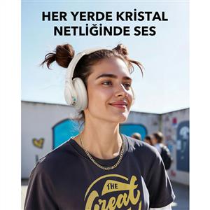 ANKER Soundcore Q11i Bluetooth Kulak Üstü Kulaklık Beyaz