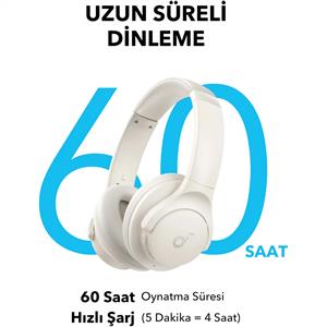 ANKER Soundcore Q11i Bluetooth Kulak Üstü Kulaklık Beyaz