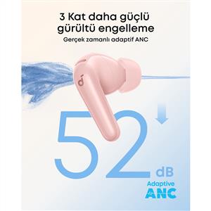 Anker Soundcore R60i Nc Kablosuz Bluetooth Kulak Içi Kulaklık - Pembe
