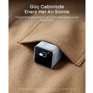 ANKER Nano Şarj Aleti 45W ( Usb-C Kablo Dahil ) - Beyaz