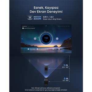 Anker Soundcore Nebula X1, 3500 A.Lümen Taşınabilir Projeksiyon Cihazı