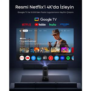 Anker Soundcore Nebula X1 Pro, 3500 A.Lümen Taşınabilir Projeksiyon Cihazı