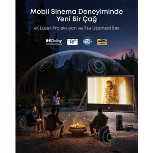 Anker Soundcore Nebula X1 Pro, 3500 A.Lümen Taşınabilir Projeksiyon Cihazı