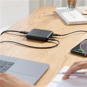 ANKER POWERPORT ATOM III SLİM 4 ÇIKIŞ 65W ÇOKLU POWER DELİVERY HIZLI ŞARJ CİHAZI