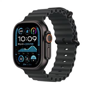 Apple Watch Ultra 2 GPS + Cellular 49mm Black Titanium Case with Black Ocean Band 2024