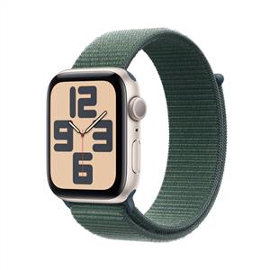 Apple Watch SE 2 GPS 44 mm Starlight Aluminium Case with Lake Green Sport Loop 2024