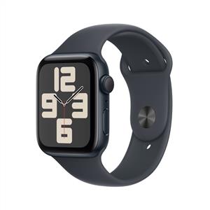 Apple Watch SE 2 GPS 44mm Midnight Aluminium Case with Midnight Sport Band - S/M 2024