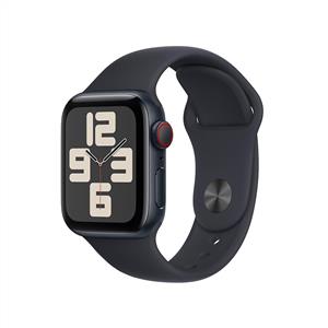 Apple Watch SE GPS + Cellular 40mm Gece Yarısı Alüminyum Kasa Gece Yarısı Spor Kordon M/L