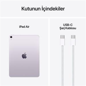 iPad Air M3 256GB WIFI+Cellular 11''Liquid Retina Ekran iPadOS Tablet Mor