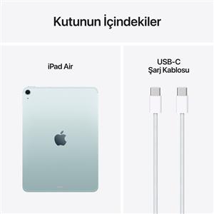 iPad Air M3 1TB WIFI+Cellular 11''Liquid Retina Ekran iPadOS Tablet Mavi
