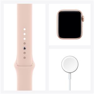 Apple Watch Series 6 GPS, 40mm Gold Aluminium Case with Pink Sand Sport Band