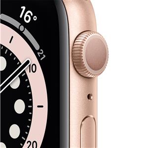 Apple Watch Series 6 GPS, 44mm Gold Aluminium Case with Pink Sand Sport Band
