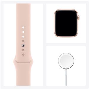 Apple Watch Series 6 GPS, 44mm Gold Aluminium Case with Pink Sand Sport Band