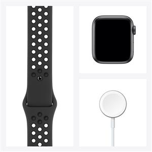 Apple Watch Nike Series 6 GPS, 40mm Space Gray Aluminium Case with Anthracite/Bl