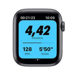 Apple Watch Nike SE GPS, 44mm Space Gray Aluminium Case with Anthracite/Black